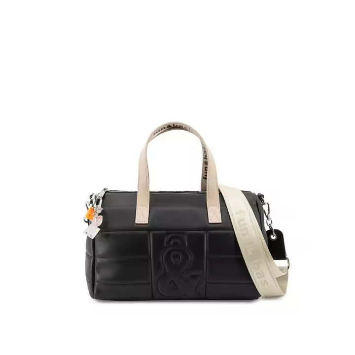 Bolso bowling AMORE negro Fun&Basics - 1