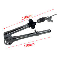 Soporte De Campana De Metal Para Batería Con Pies Elásticos Y Plegables Accesorios De Instrumentos Musicales Ajustable En Altura Triángulo Soporte Resistente - details 5