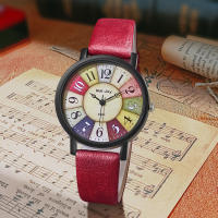 Reloj De Pulsera Para Mujer Reloj Vintage De Cuarzo Moda Casual Con Correa De Cuero Display Analógico Y Digital Regalo Para Fiesta - details 7