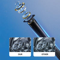 Cámara De Endoscopia Con Luz 1920P HD Borescope 8 Luces LED Ajustables Dual Lente IP67 Impermeable Cámara De Inspección - details 6