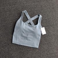 Sudadera Deportiva Para Mujer Push up Fitness Yoga Transpirable Running Chaleco Deporte Top Mujer Gimnasio Wear Vest Bralette - details 9
