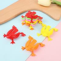 10/20Pcs Juguetes De Rana Saltarina En Color Sólido Juguete De Plástico Para Juego Familiar Y Alivio Del Estrés Regalo De Cumpleaños Para Niños - details 10