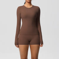 SSITO Traje Deportivo de Yoga para Mujer, 2 UDS., entrenamiento, ajuste Seco, transpirable, Top Deportivo de Alta elasticidad, pantalones de Yoga de Belte Alta para Mujer - details 4