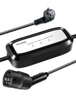 FERRASTAR Cargador de coche,Cargador de coche Eléctrico,Cargador de cocheTipo2,Cargador EV Portátil Tipo 2 de Corriente Alterna (AC) con Estándar Europeo, Cargador para Vehículos Eléctricos, con indicador luminoso, cable 5M y recubrimiento ignífugo de TPU - details 7
