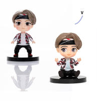 Figura De Acción De Bangtan Boys Set De 7 Juguetes Modelo De Estrellas Idols Lindo Regalo Para Niños Jin Suga Jhope Jimin V Jungkook Rm - details 8