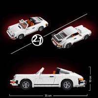 Conjunto De Bloques De Construcción De Coche Retro Técnico 1458 Piezas 2en1 Kit De Modelo Clásico Para Adultos Y Adolescentes Juguetes Regalos De Navidad - details 2