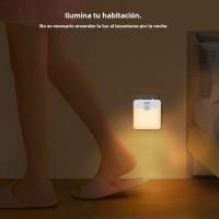 Lámpara LED De Sensor De Movimiento Para Habitación De Niños Con Sensor De Atardecer a Medianoche Luz Nocturna Sin Fichas Energía Eficiente Para Pasillo O Escalera - details 12