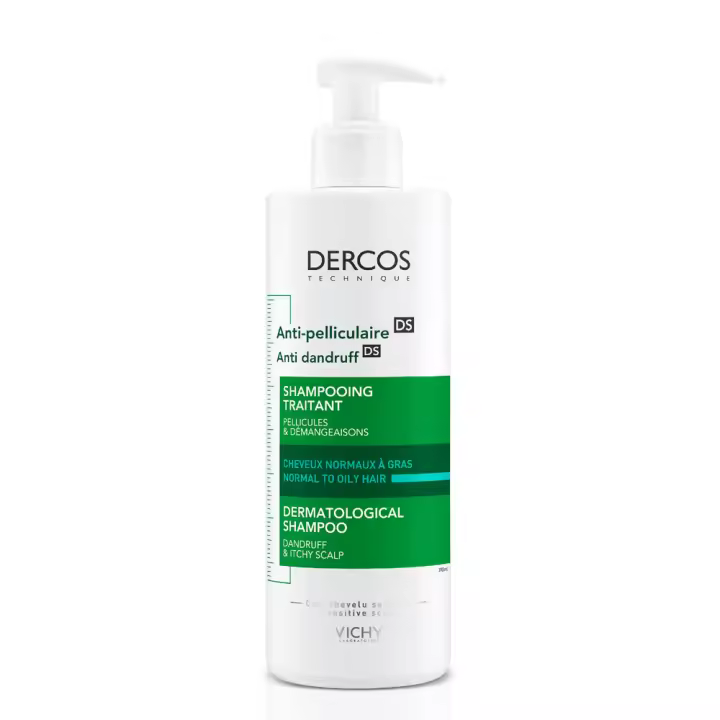 Vichy Dercos Champú Anticaspa grasa 400 ml - 1