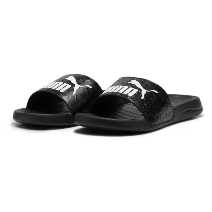 Calzado hombre Chanclas Puma Chanclas Popcat 20 Superlogo Negro - 1
