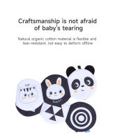 Libro De Tela Suave Para Bebé Juguete Educativo Sensorial Montessori Juguete Para Carrito De Paseo Y Cuna Regalos Para Recién Nacidos - details 6