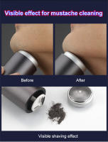 Afeitadora Eléctrica Portátil Para Hombres Recargable Afeitadora De Barba USB Recargable Trimmer De Barba Viaje Recomendado - details 8