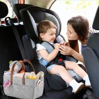 Bolsa Compra de Fieltro con Compartimentos, Bolsa Compra Cesta de la Compra de Fieltro Plegable y VersáTil Bolsa para Botellas para Compras, Picnic, Leña, Juguetes - details 4