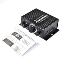 Amplificador De Audio HiFi Canal Para Coche Receptor De Música Estéreo FM MP3 Potencia 12V AK370 AK170 Accesorio De Audio Para Coche - details 20
