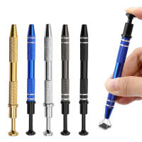 Herramienta De Succión Para Perlas Y Piedras Preciosas Con Cuatro Agujas Soporte De Cuentas Herramienta De Cogedor De Piercing Corporal Pluma De Polvo Metal Inoxidable - details 12