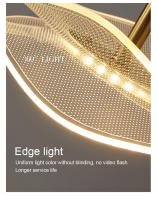 Lámpara Colgante LED De Lustre Para Iluminación Interior Estilo Nórdico Para Comedor Sala De Estar Escaleras Decoración De Hogar - details 4