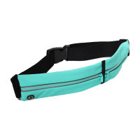 Riñonera Deportiva Doble Cremallera , Cinturón Ajustable Unisex para Correr, Belt Viaje Deportiva de Moda, Bolsa Cintura Elástica Reflectante, Porta Movil Running - details 3