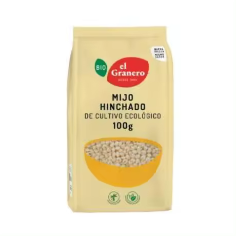 Mijo Hinchado Bio 100g El Granero Integral - 1