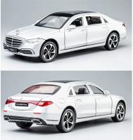 Modelo De Coche De Aleación 1/24 S400L Metal Diecast Juguete Con Sonido Y Luz Artesanía Exquisita Regalo De Cumpleaños Para Niños - details 12