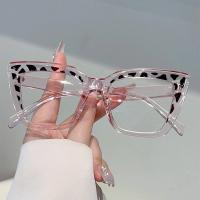 Gafas De Ojos De Gato Oversized Para Mujer KAMMPT Marcas De Parche Estilo Trendy Bloqueo De Luz Azul Marco Óptico Estilo Retro - details 7