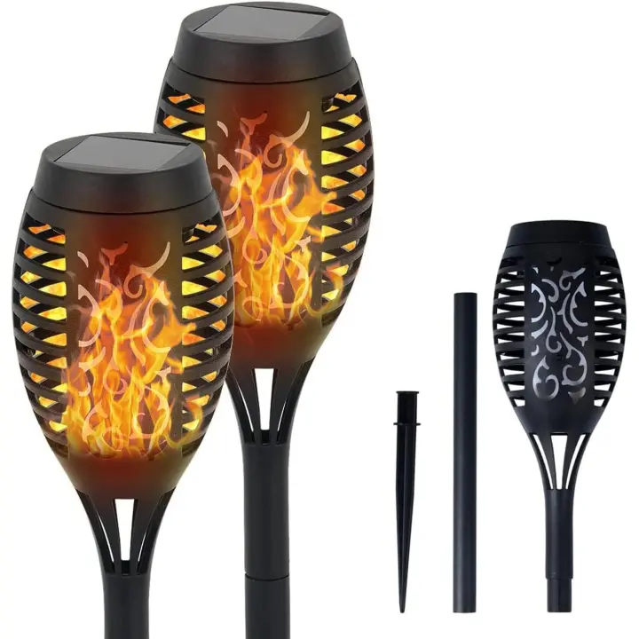 Pack 2 Luces Solares LED Jardín Gerimport - 1