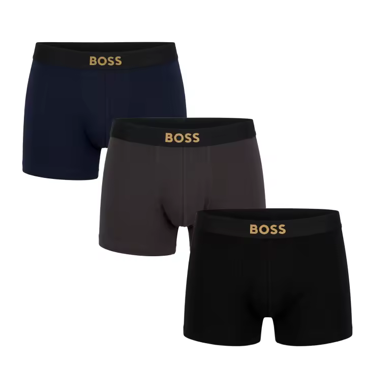 Hugo Boss-Pack 3 Boxer Hombre Algodón Elástico 50546764 - 1