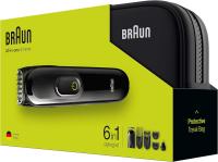 BRAUN MGK3921 TS - Recortadora 6 en 1 para Hombre • Corte Preciso • Incluye 5 Accesorios • Negro/Verde - details 0