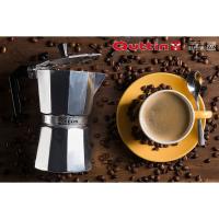 Cafetera Aluminio Italiana De Induccion Quttin Apto Todo Tipo De Cocinas Moka Express - details 1