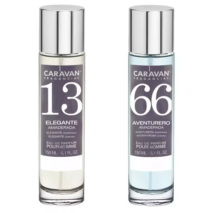 Set de 2 perfumes caravan hombre nº66 y nº13 - 1