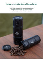 Caja De Almacenamiento Portátil Para Té Y Café CAMPINGMOON CC-50-BK De Aleación De Aluminio Negro Sellada Y Resistente Al Agua Para Camping - details 4