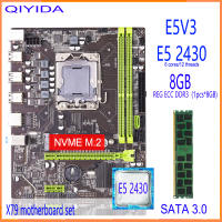 Placa Base Qiyida X79 Con CPU Xeon E5 2430 LGA 1356 Y Memoria RAM DDR3 REG ECC 8GB 1600MHz 12800R Para Computadora De Escritorio - details 0