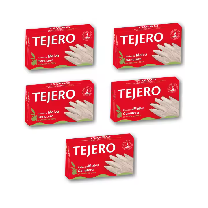 5 unidades - Filetes de Melva ‘Canutera’ en Aceite Oliva TEJERO RR.90 - 1