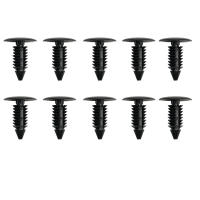 10Pcs Clip De Automóvil Nylon Para Agujero De 8mm Retenedor De Plástico Para Guardabarros Parachoques De GM Ford - details 3