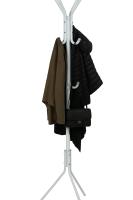 Ruhhy, Perchero Metálico para Pasillo y Entrada - Negro - 12 Ganchos - 170cm - details 0