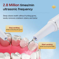 Escáner Dental Ultrasonido Xiaomi Youpin 2.8M/min Limpieza De Dientes Alisadora De Placa Y Calcario Con Vibración De Alta Frecuencia Para Adultos Recargable - details 1