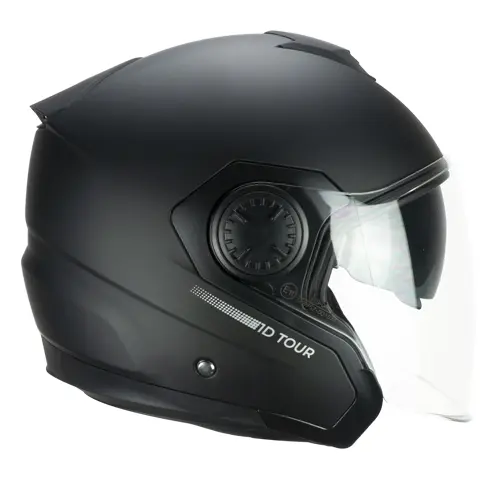 Casco jet Ska-p 1DH tour negro mate Outlet motostore - 1