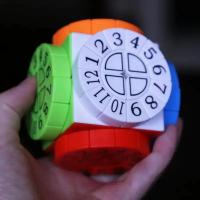 Cubo Mágico Colorido De Segunda Orden Tiempo Máquina Juguete De Puzzle Alienígena Estrucutra Compuesta Juguetes Cerebrales Para Niños - details 1