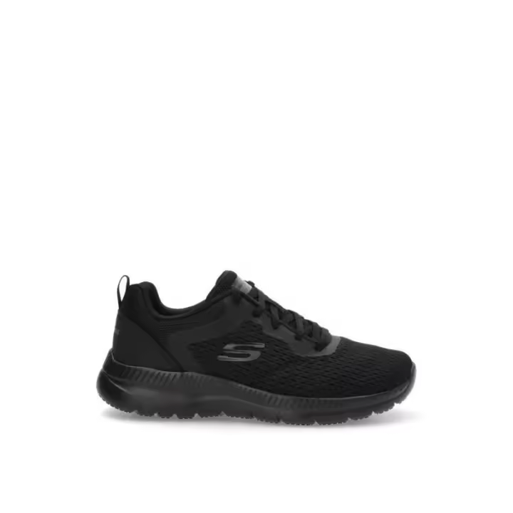 Zapatillas Cómodas Skechers - Mujer - Suela Plana - Modelo 12607 - Color Negro - 1