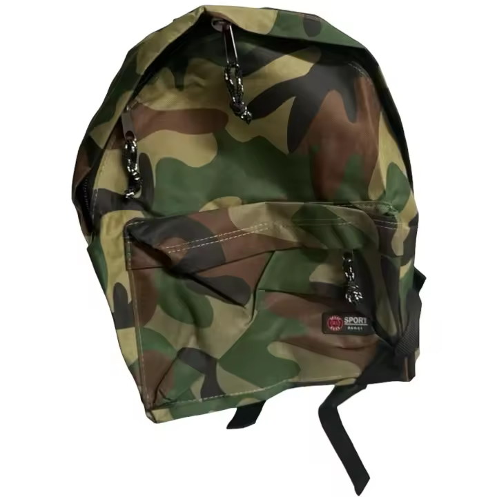Everlyx - Mochila camuflaje - Verde claro ajustable - 25 x 30 cm - Estilo militar para hombre - Men Backpacks - 1