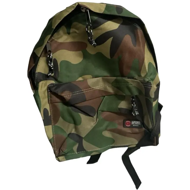 Everlyx - Mochila camuflaje - Verde claro ajustable - 25 x 30 cm - Estilo militar para hombre - Men Backpacks - 1