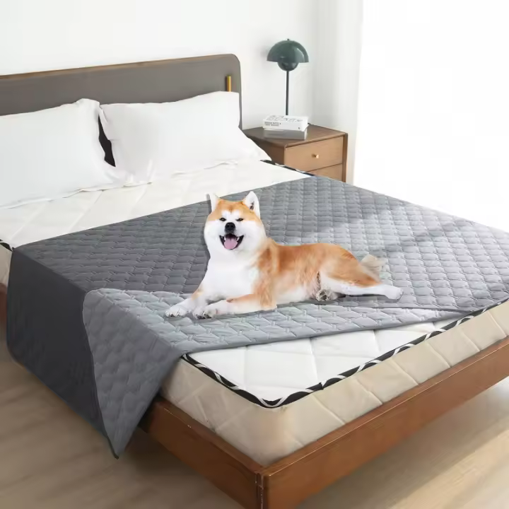 Protector De Silla Para Perros Y Gatos Impermeable Antideslizante Funda Para Sofá De Coche Y Muebles Almohadilla De Mascota Alta Absorción Reutilizable - 1