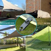 Clips De Tapa De Camping 5/10PC Grueso Y Duradero Con Agarre De Bloqueo Para Tienda De Acampar Cuerda De Bungee Para Ajustar Tensión En Automóviles Piscinas Y Toldos Accesorios Para Tienda - details 2