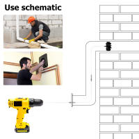 Kit De Limpieza De Campana Con Cepillo Flexible Y Cabeza De Náilon Herramienta De Limpieza Para Hogar Desenfrenable Y Ecológica - details 5