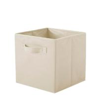 Caja de almacenamiento tela rigida plegable con asas solucion almacenaje salon dormitorio baño juguetes libros ropa color blanco negro rosa - details 10