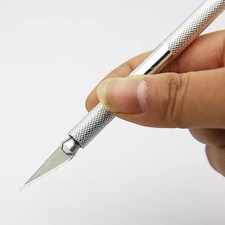 Cuchillo De Grabado Para Scrapbooking Y Artesanía Corte Preciso Herramienta Para Papel Cerámica Arcilla Escultura Herramientas De Cerámica - 1