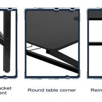 Rcynview Escritorio  Ideal para Juegos y Oficina Almacenamiento, Soporte, Auriculares - details 5