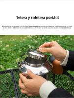 Kettle De Camping NOBANA &CLS De 1.5L/1.3L Capacidad Grande Acero Inoxidable 304 Portátil Para Picnic Y Café Autónomo - details 4