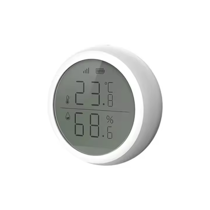 ZEXEF Termómetro Inteligente ZigBee Tuya Para Interior Con Sensor De Temperatura Y Humedad Y Pantalla LCD Control Por APP Y Voz Alexa Google Home - 1