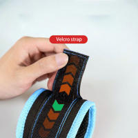 Tirantes De Rodilla Ajustables De Neopreno Con Dobles Anillos Para Entrenamiento De Piernas Y Seguridad En El Gimnasio Soporte De Tobillo Con Cubresaldas Padded Para Deportes Y Abductores - details 4