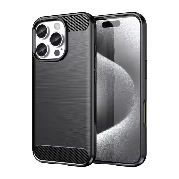 Funda protectora a prueba de Golpes para iPhone 16 Pro Max, carcasa de silicona, TPU, parachoques para Apple iPhone 16 Plus - 1