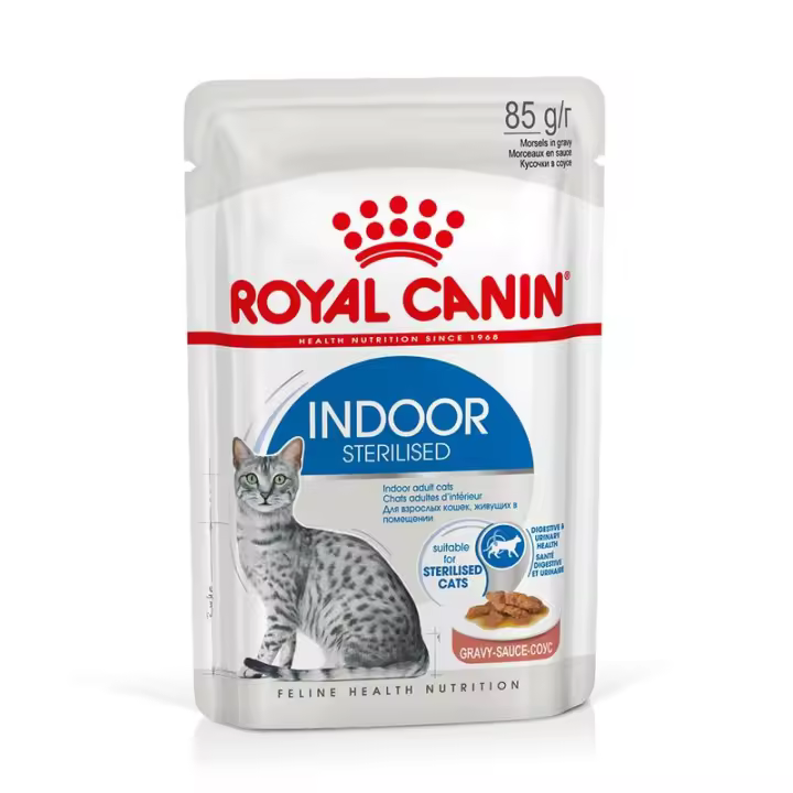 ROYAL CANIN INDOOR IN GRAVY 85G 12X85g - 1